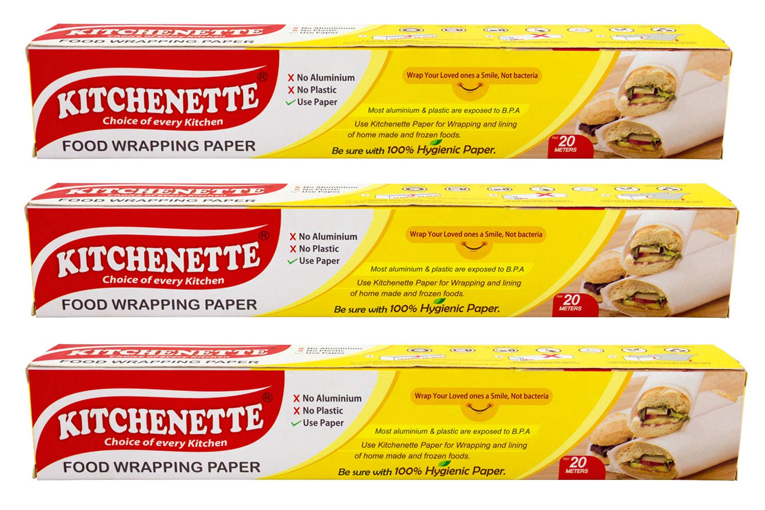 See full amazon price history chart for Kitchenette Food Wrapping Paper - 20 Meters X 11 inch | Roti Wrap | Food Grade | Non Stick I Microwave Safe | Butter Paper | Non printed | Coreless Roll Inside 100% Hygienic - Pack of 3 Kitchenette Food Wrapping Paper - 20 Meters X 11 inch | Roti Wrap | Food Grade | Non Stick I Microwave Safe | Butter Paper | Non printed | Coreless Roll Inside 100% Hygienic - Pack of 3 (B07Z8V5MY6) Amazon Price History, Amazon Price Tracker
