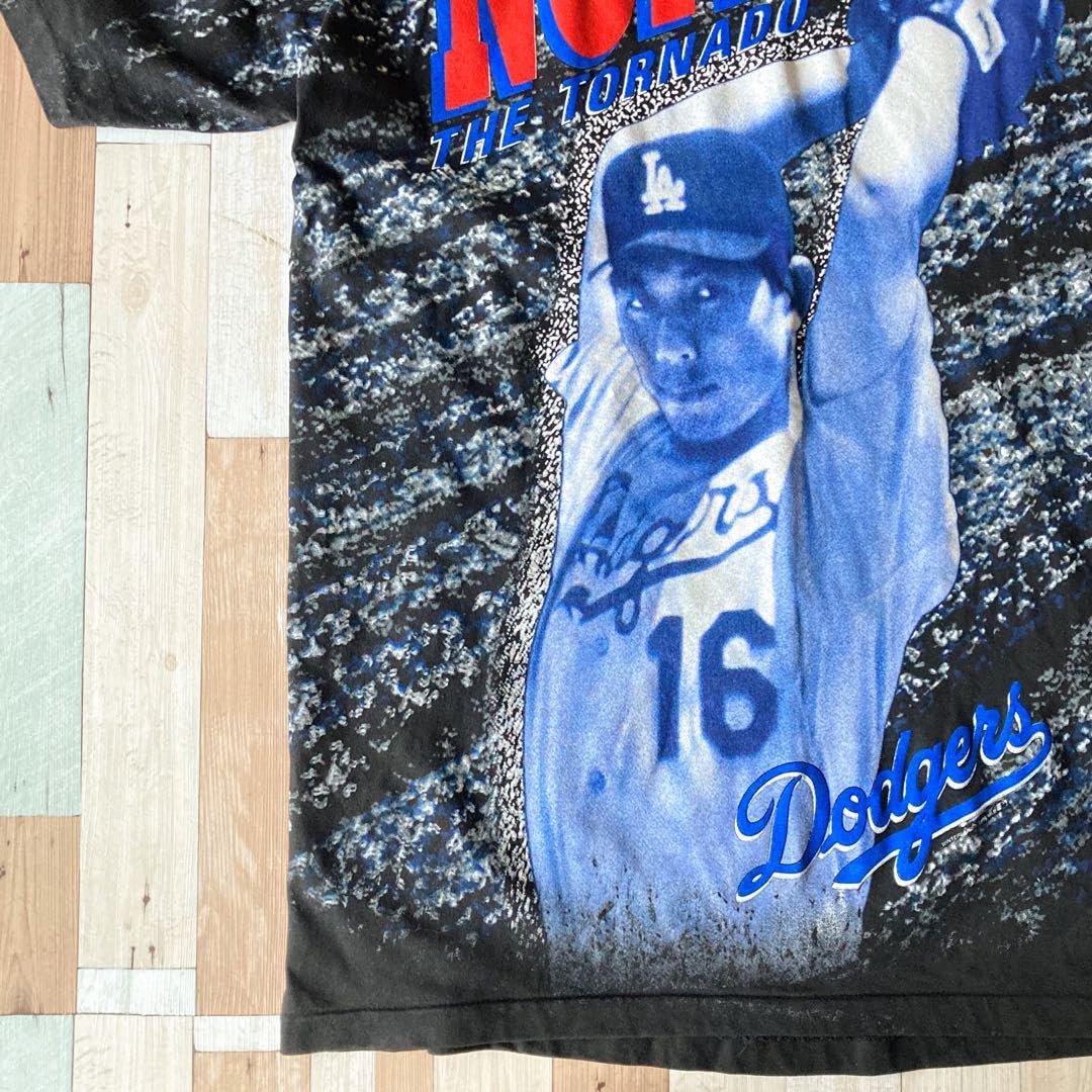 Amazon.co.jp: !!90s Hideo Nomo Vintage Print T Shirt USA Original