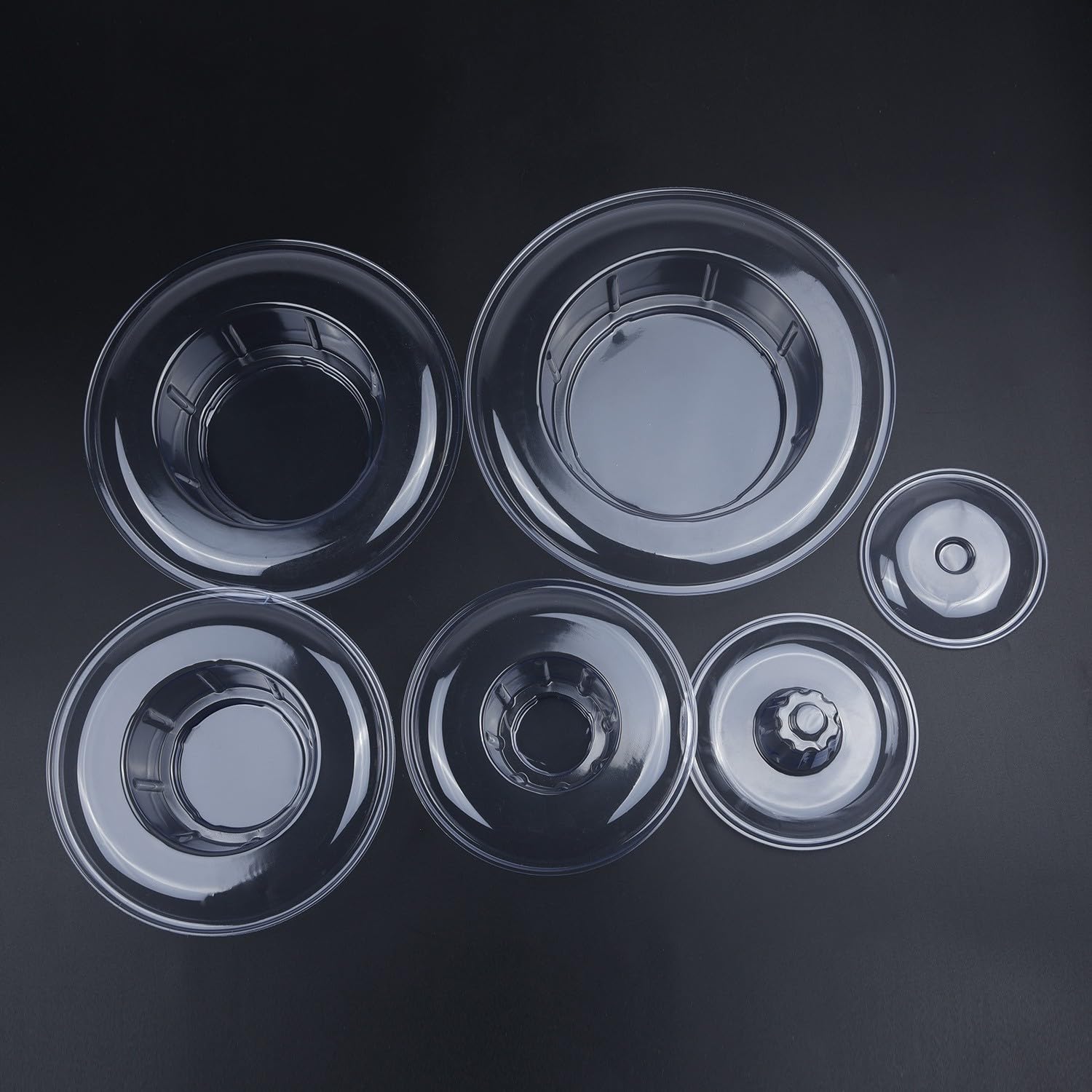 Présentoir à macarons en PVC transparent à 6 étages pour améliorer la beauté de votre présentoir à desserts