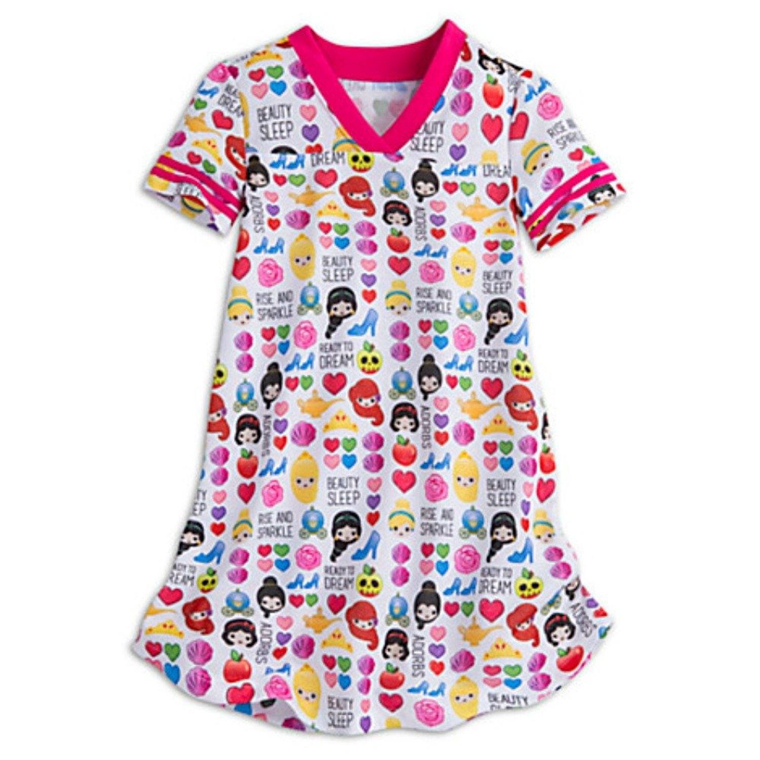 Disney Princess Snow White & Cinderella Nightshirt for Girls (4)