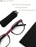 HEEYYOK Lunettes de lecture Femmes 3.0 Lecteurs Lunettes Femmes Pour Petites Dames Cheater Verres Léger Charnière de Printemps Confortable Lunettes de soleil Lecteur 4-pack