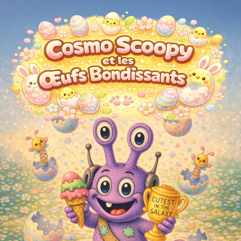Cosmo Scoopy et les Œufs Bondissants: Une aventure de Pâques amusante et pleine de surprises pour les petits explorateurs (cosmo-scoopy (édition française))