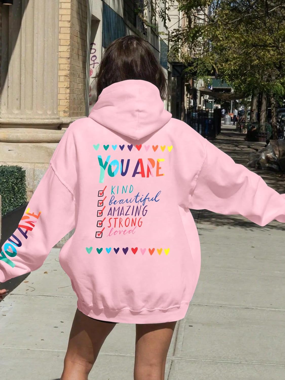 UNIQUEONE Christian Sweatshirts for Women Jesus Faith god Hoodies Religious Graphic Tee Inspirational Pullover - Image 2