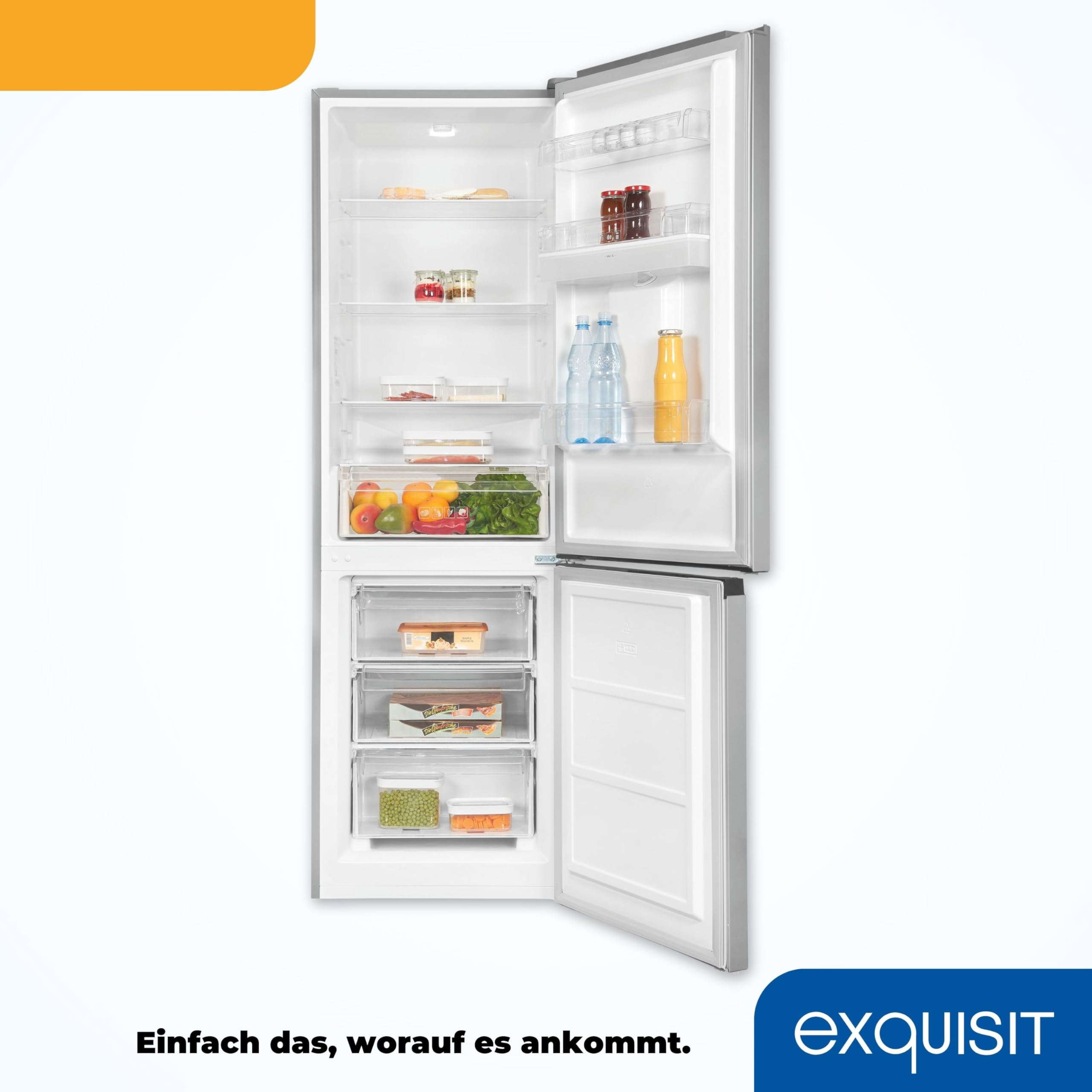 Mini Freezer Silver Congelatore verticale 31 litri -24 gradi 4 Stelle **** Classe