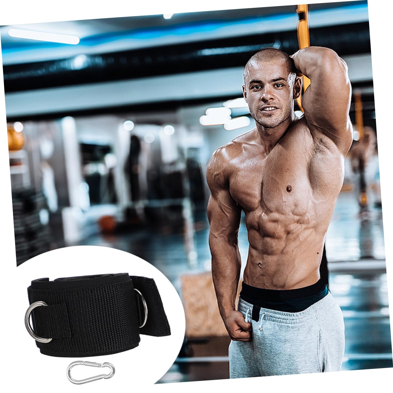 Cinghie Per Cosce Da 6 Pezzi Per Adulti Bottino In Nylon Per Fitness