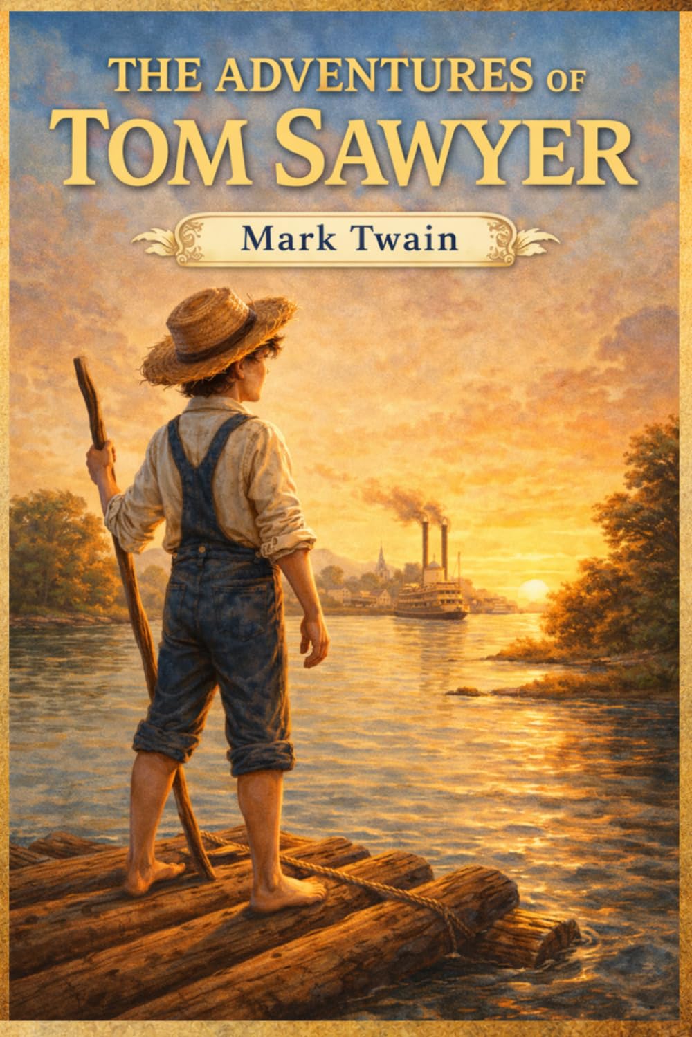 The Adventures of Tom Sawyer: The Original, Unabridged, and Uncensored 1876 - Classic Illustrated Edition