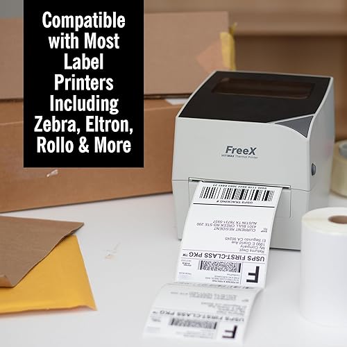 Miniatura 9 de Thermal Label Printer Roll - 2000 (1" X 2 5/8") Removable Yaxa FBA Labels - Compatible with Neatoscan and Zebra Printers