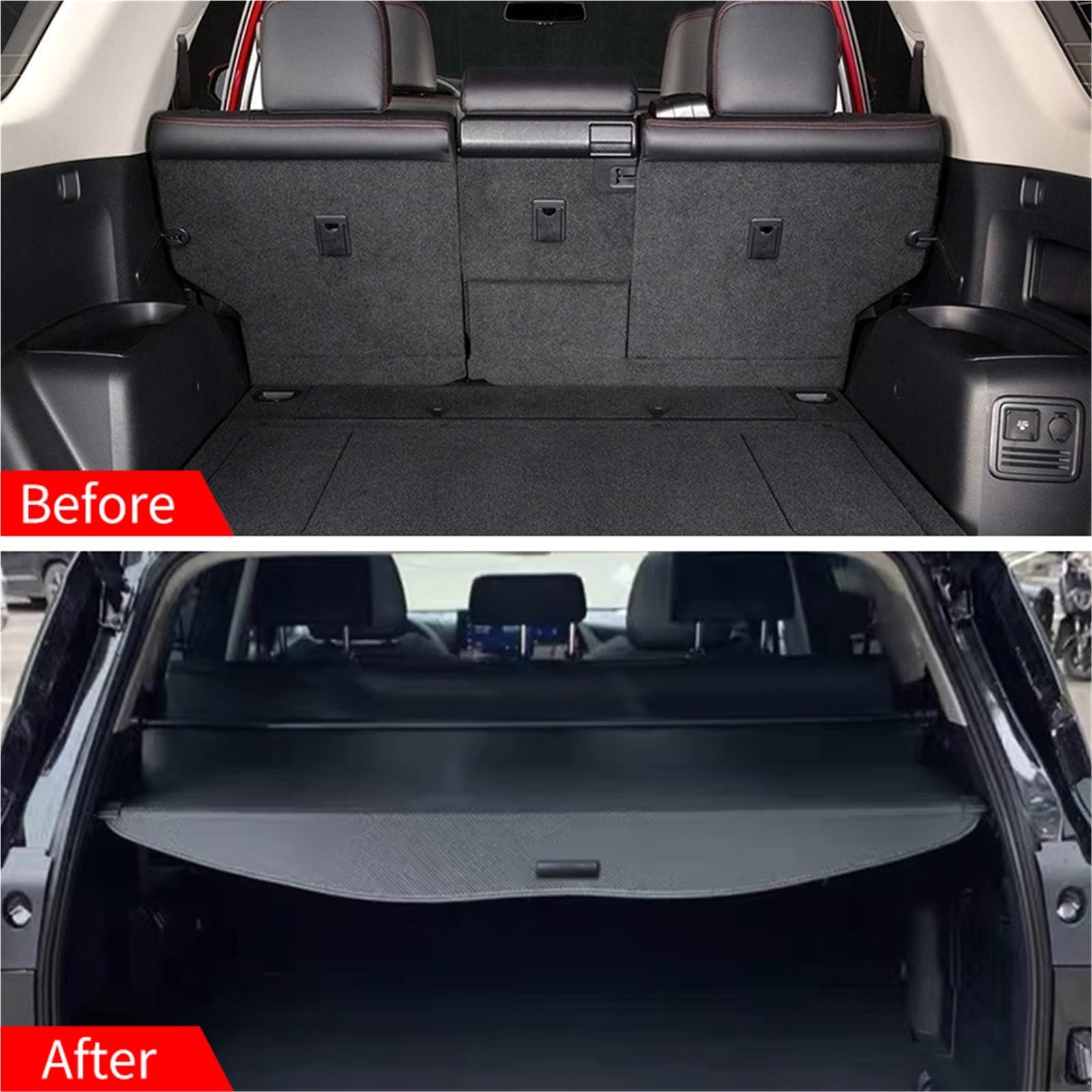 Versenkbare Trunk Cargo Abdeckung Paket Rack Schild Privatsphäre Für Toyota Für 4Runner 2010 2011 2012 2013 2014 2015 2016 2017 2018-2022 Gepäckraumabdeckung