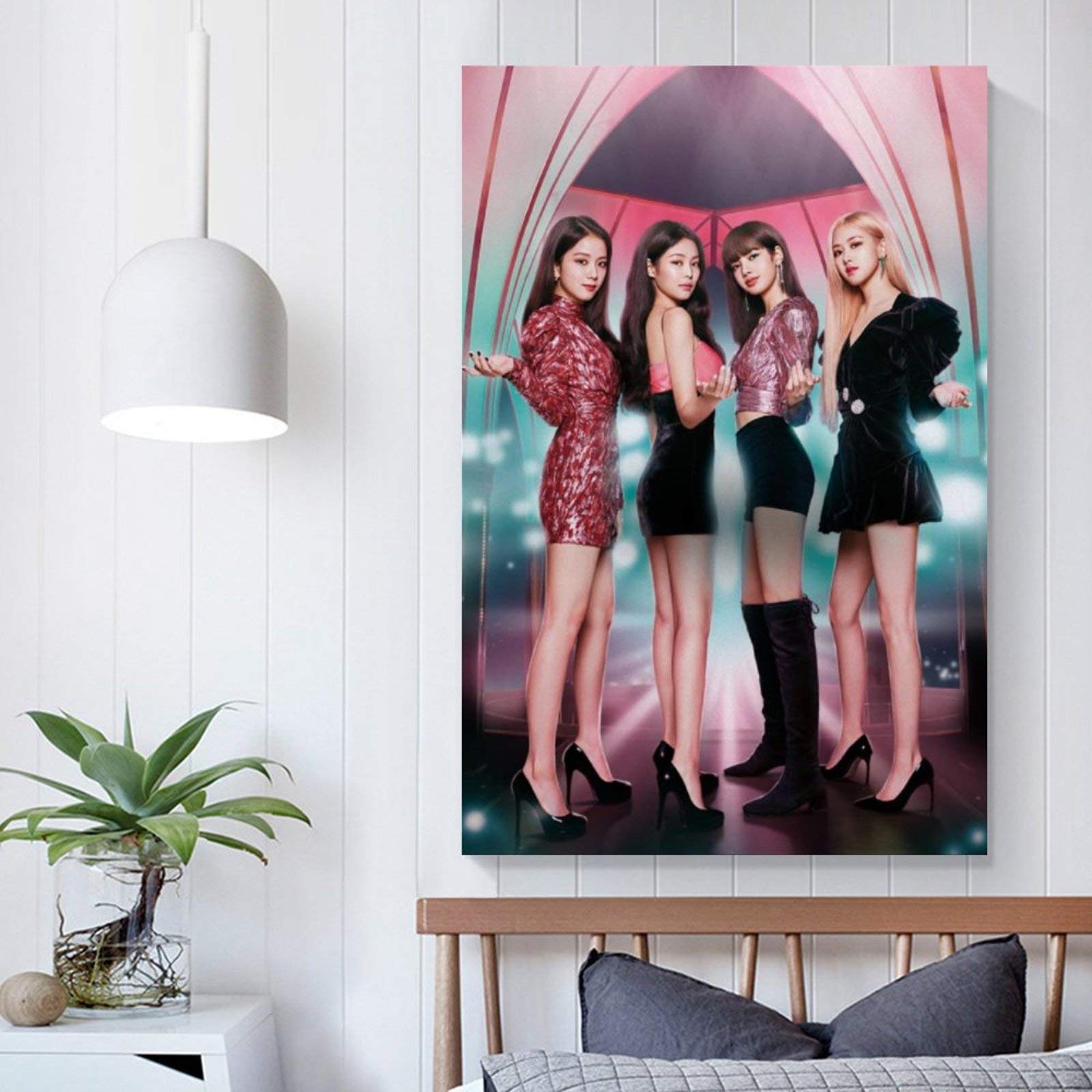 SAZOFJ Blackpink Poster Mural Esthétique Sur Toile Pour Chambre à