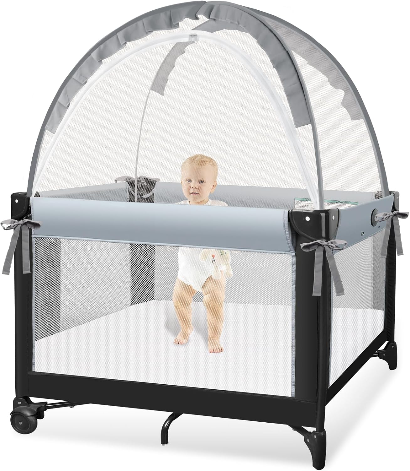 Crib Tent Crib Net to Keep Baby in Baby Crib Tent to Keep Baby from Climbing Out