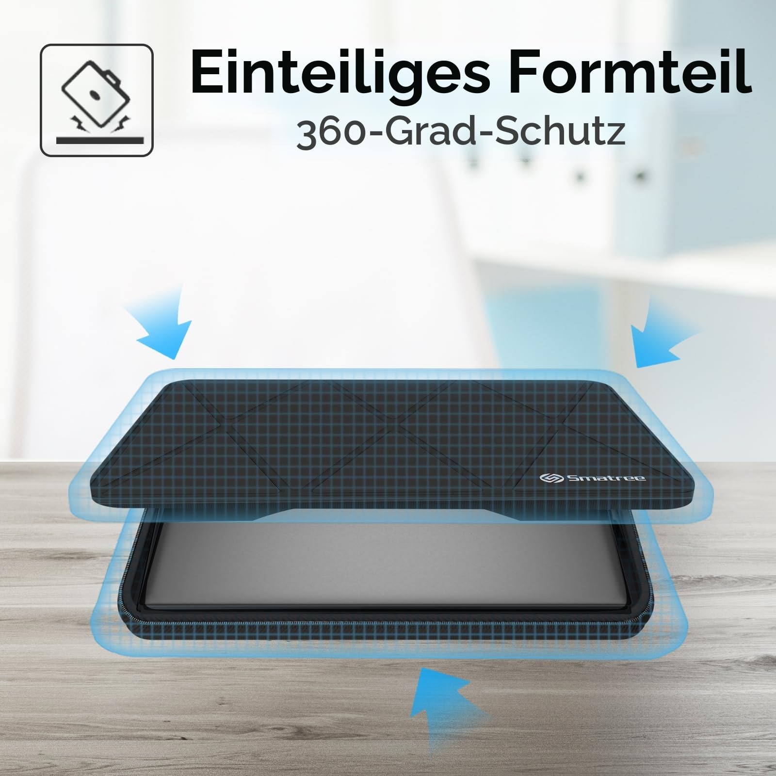 Smatree Hard Eva Schutzhülle Tasche Kompatibel für 16 Zoll Lenovo ThinkBook 16p Gen 4/3/2 Laptop, Wasserdicht Hard Hülle für 16 Zoll Lenovo ThinkBook 16 Gen 6 Laptop(X8282)