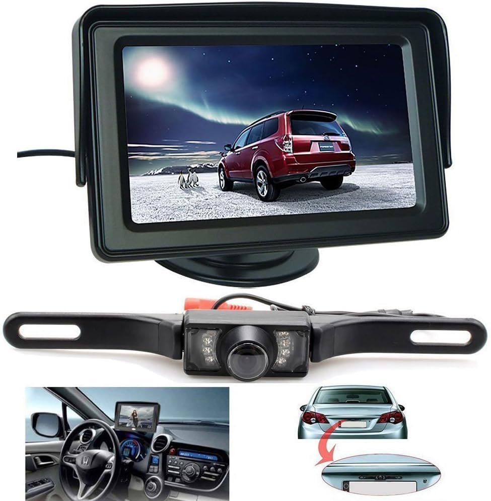 Backup Camera and Monitor Kit, ShineKee Universal