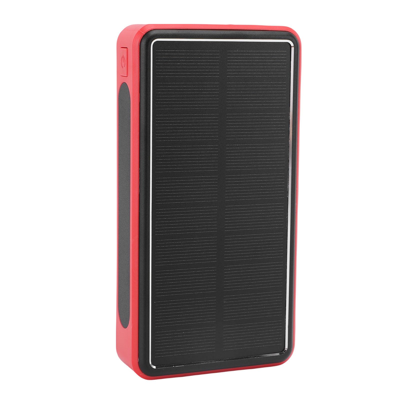 Banque d'énergie Solaire, Batterie Portable en Alliage d'aluminium 50 000 MAh avec 4 Chargeurs USB et Lampe de Camping LED, Chargeur de Téléphone Solaire pour Randonnées, Voyages, Pannes,