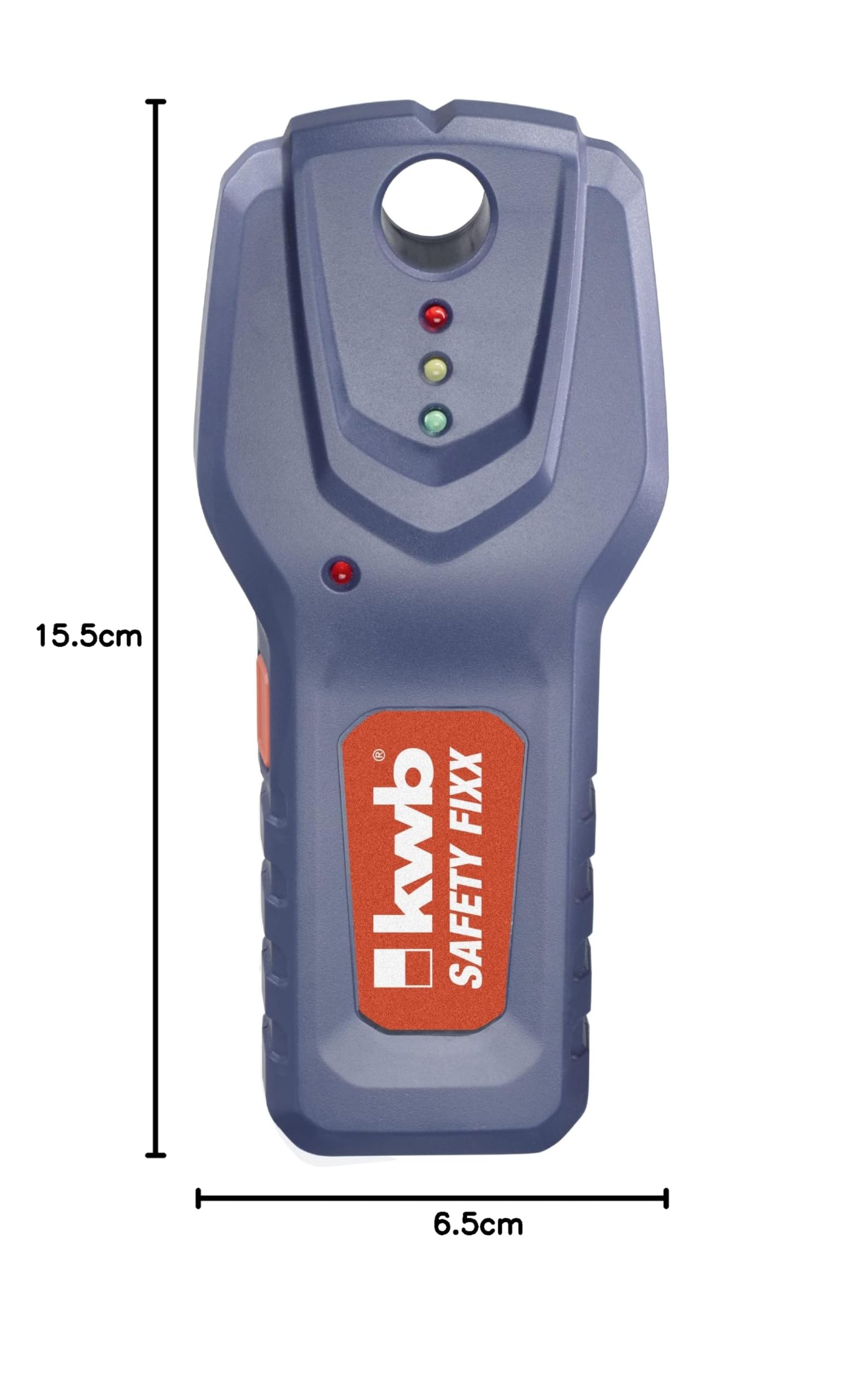 kwb Detektor przewodów Safety-Fixx 011620 (lokalizator przewodów elektrycznych, metali, belek drewnianych)