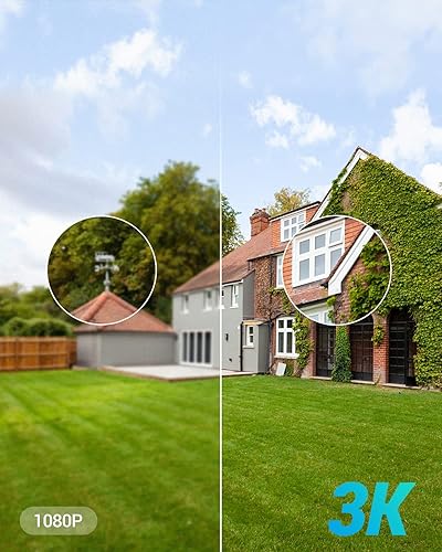 Miniatura 10 de EZVIZ Cámara de seguimiento automático para exteriores, 2K, seguimiento de 12 puntos preestablecidos, cobertura visual de 360, impermeable, visión