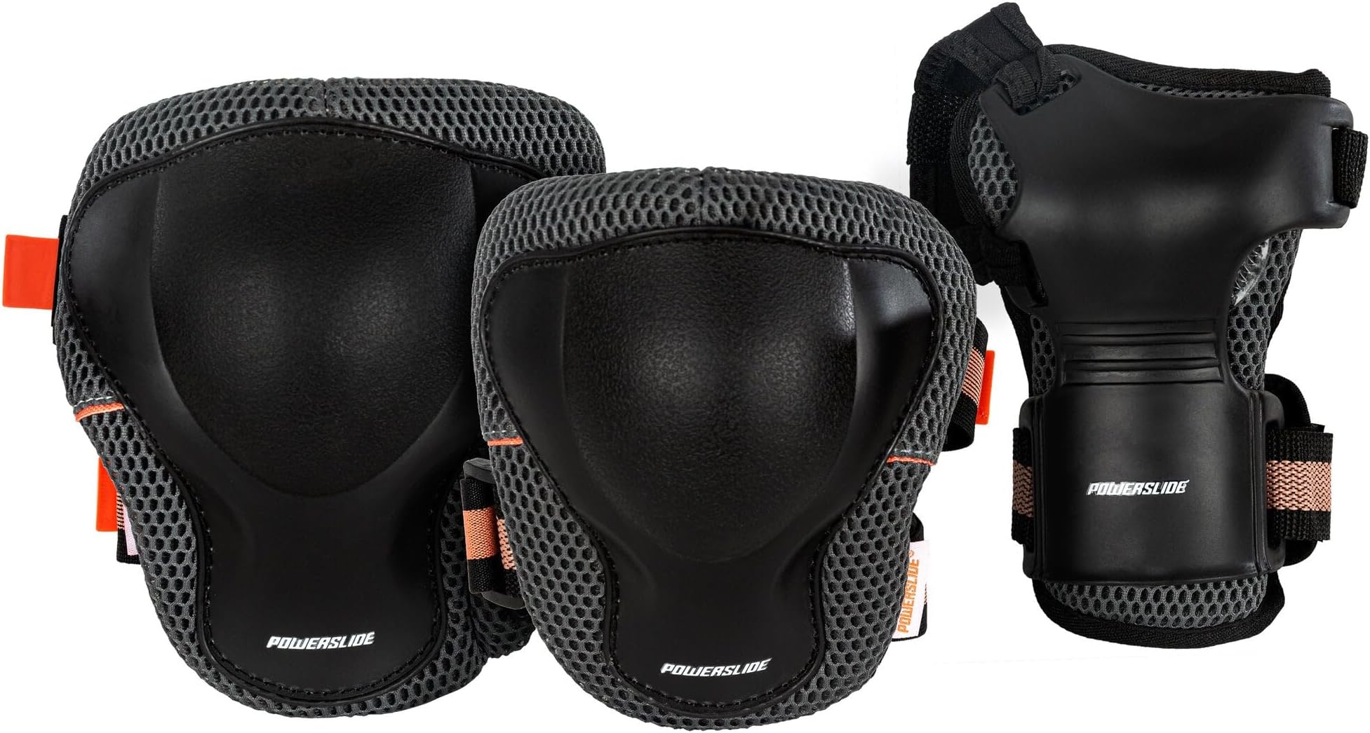 Pro Women's Protective Set in Grey/Green for Inline Skates and Roller Skates, Protection Item No. 903255