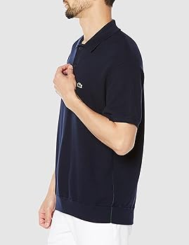 【最終値下げ】ラコステ ミックスストライプニットポロシャツ Amazon | [ラコステ] セーター ミックスストライプニット