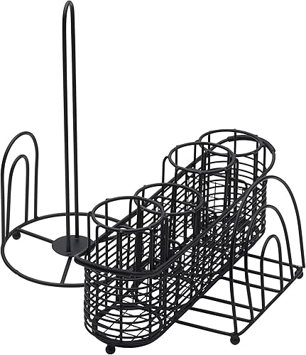 Miniatura 7 de Mikasa Gourmet Basics Gourmet Basics - Organizador de cubiertos expandible para cajones de cocina, bandeja de cubiertos ajustable, divisor de