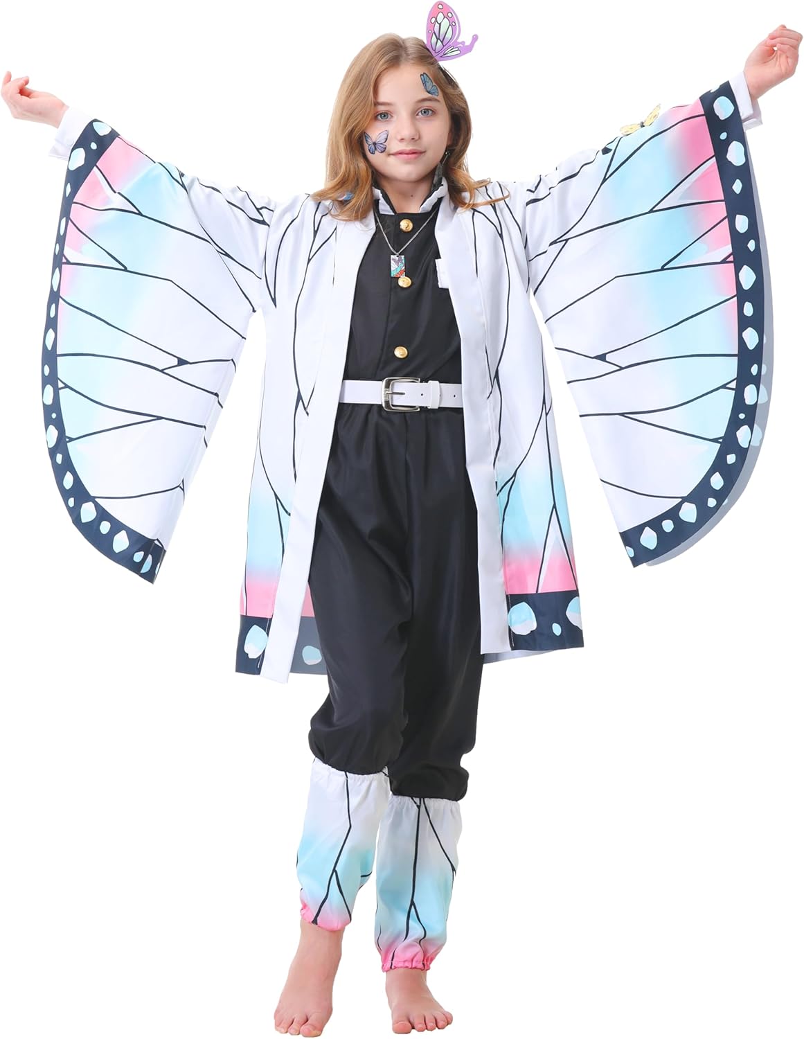 Full Set Anime Cosplay Costume Kimono for Adult Girls Robe Cloak Anime Costume Set Halloween Kimono Outfit Cosplay - Image 7