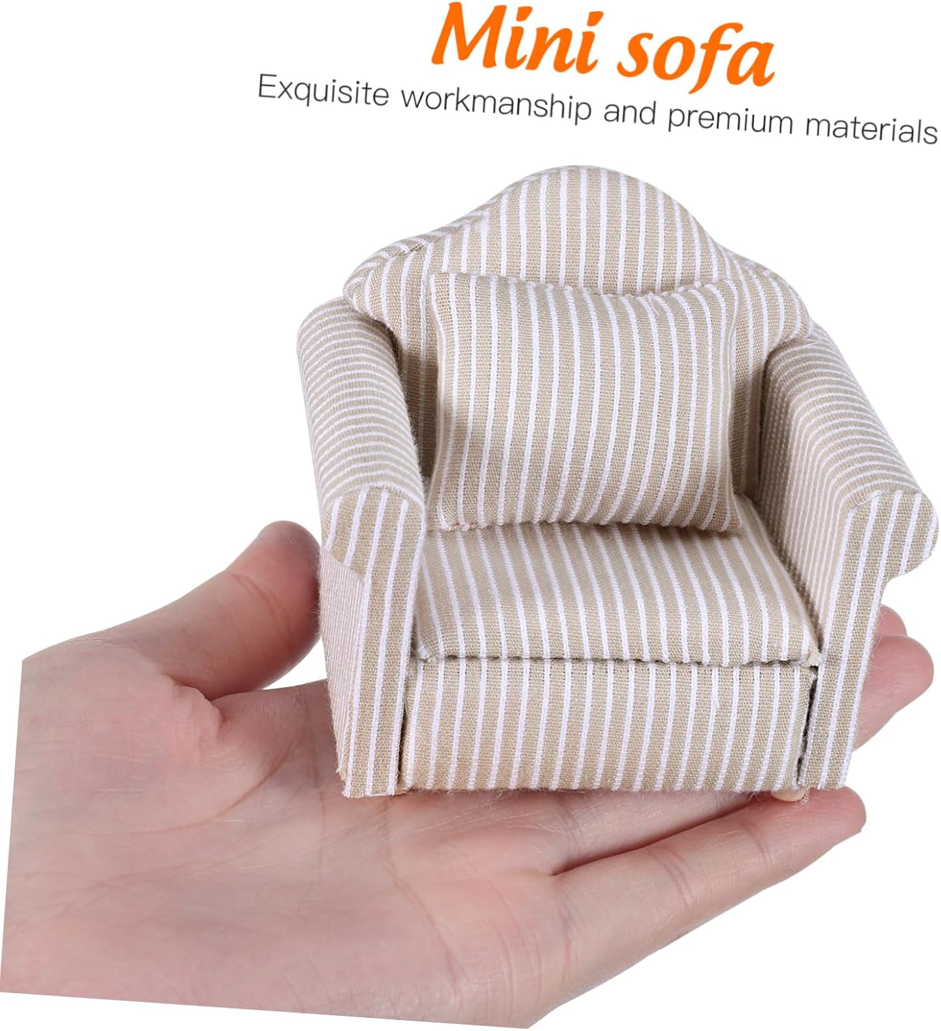 3pcs Dollhouse Sofa Miniature Couch Miniature Furniture Sofa 1 24 Scale Dollhouse Furniture Tiny Mini House Couch Toy Model