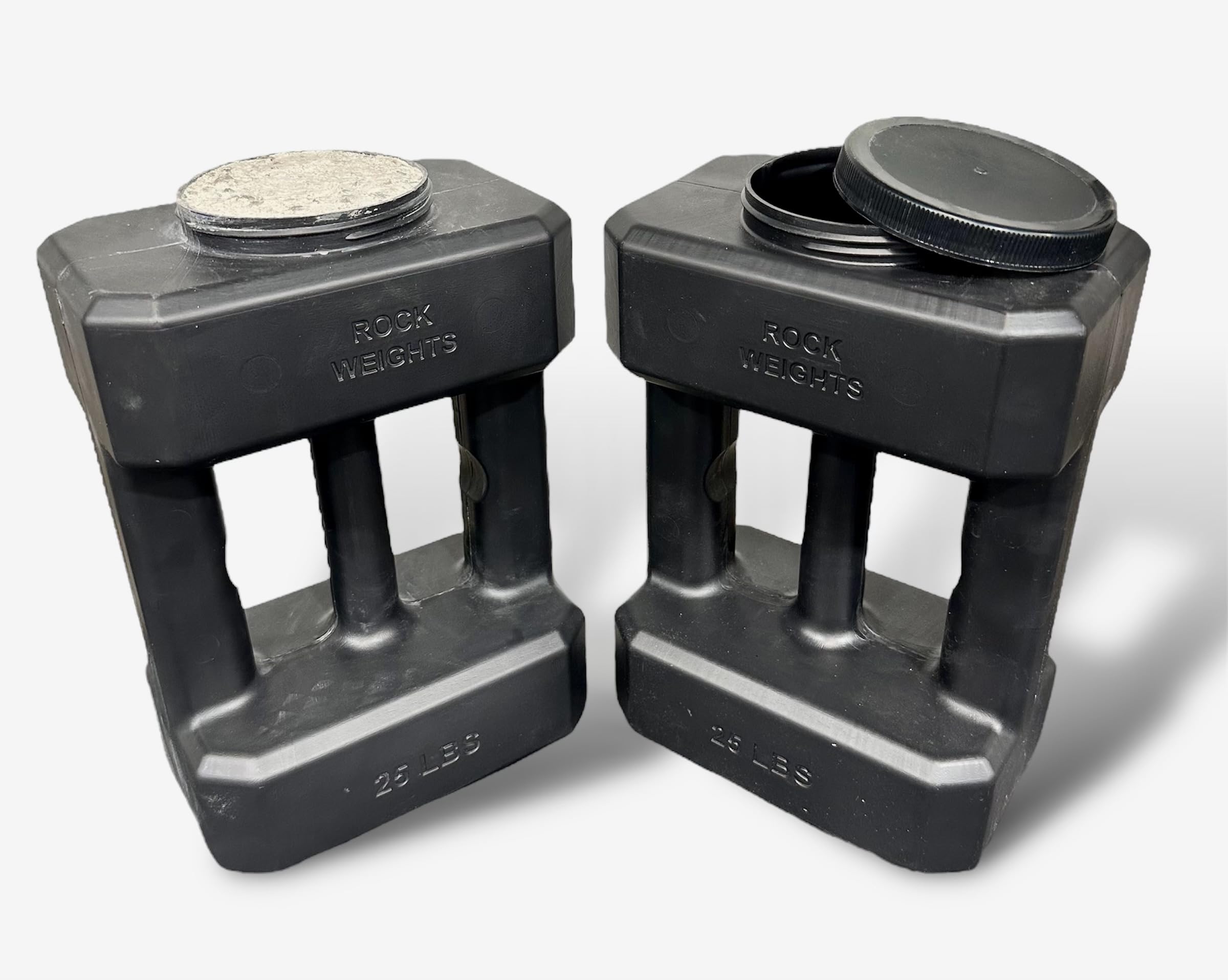 Dumbbell Concrete Molds (Rock Weights)