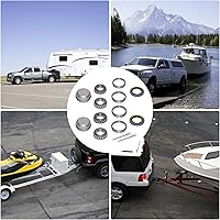 Vista 5 de ALI2 L44643/L44610 Kits de rodamientos de cubo de remolque de eje,Kits de reparación de rodamientos de remolque que incluyen 4 rodamientos