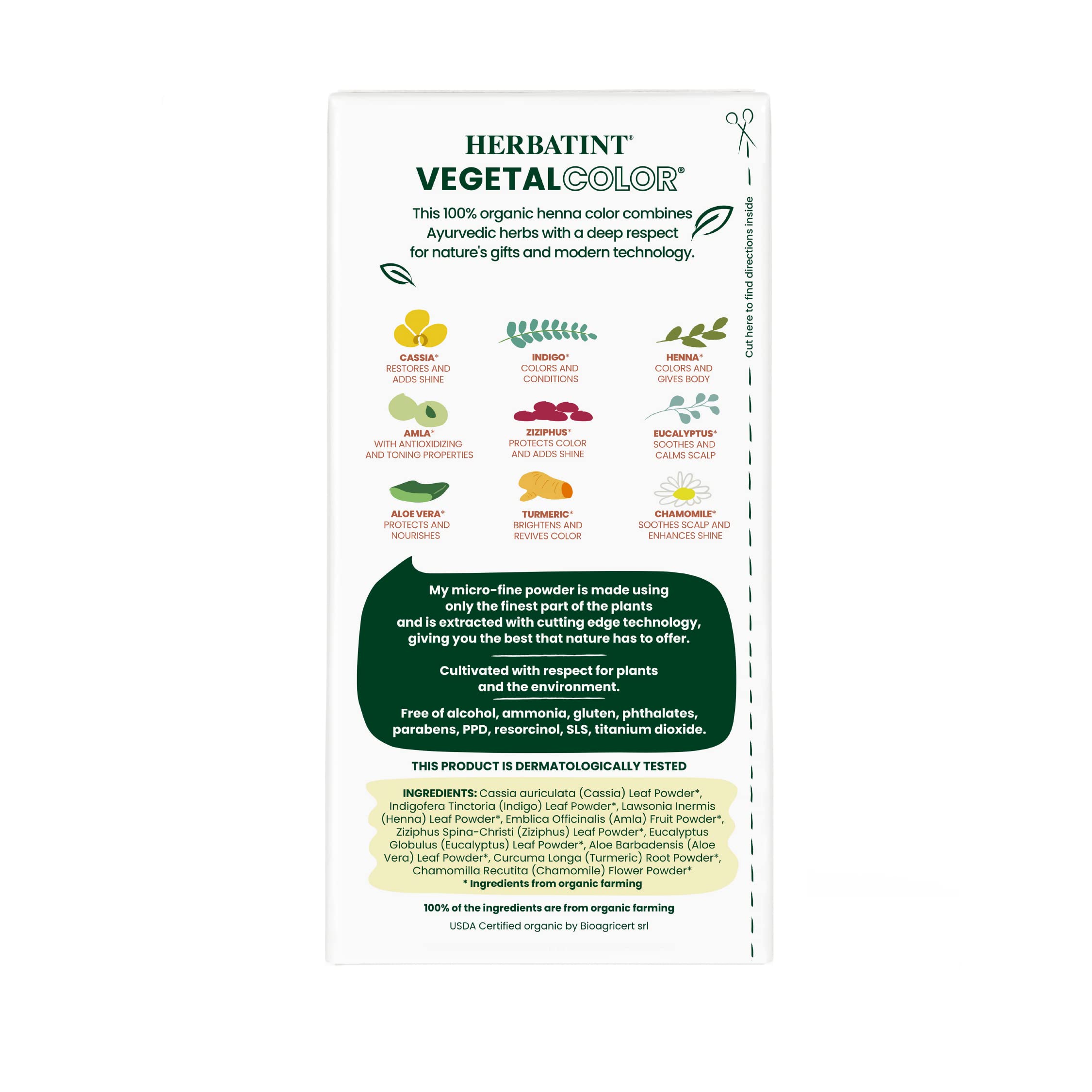 Snapklik.com : Herbatint Henna Color Organic Hair Dye & Care