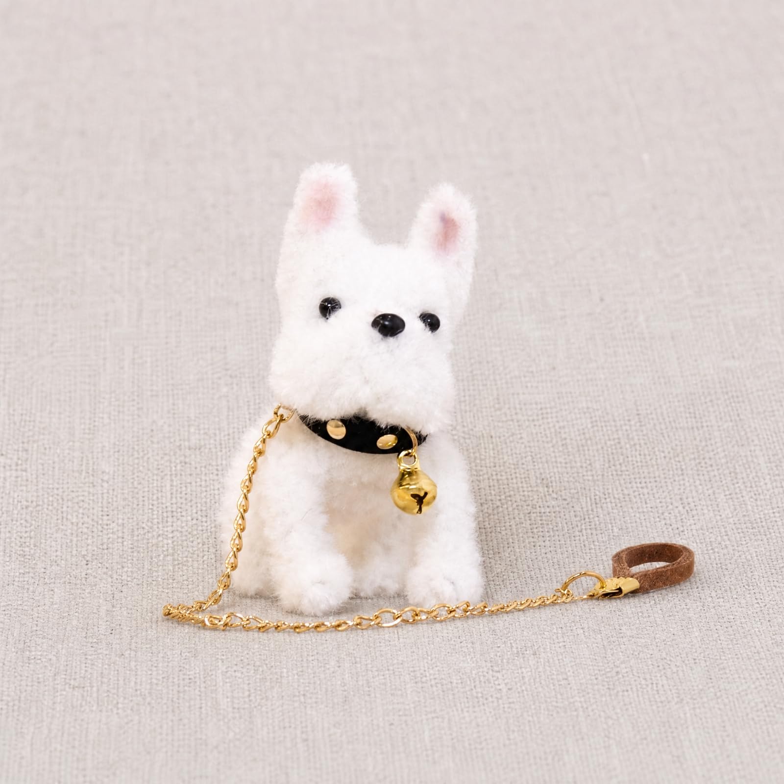 Miniatura di Cane in Fibra Acrilica to Ciondolo Leggero Accessorio per nti dei Cani, Decorazione Bambole BJD, Stile F