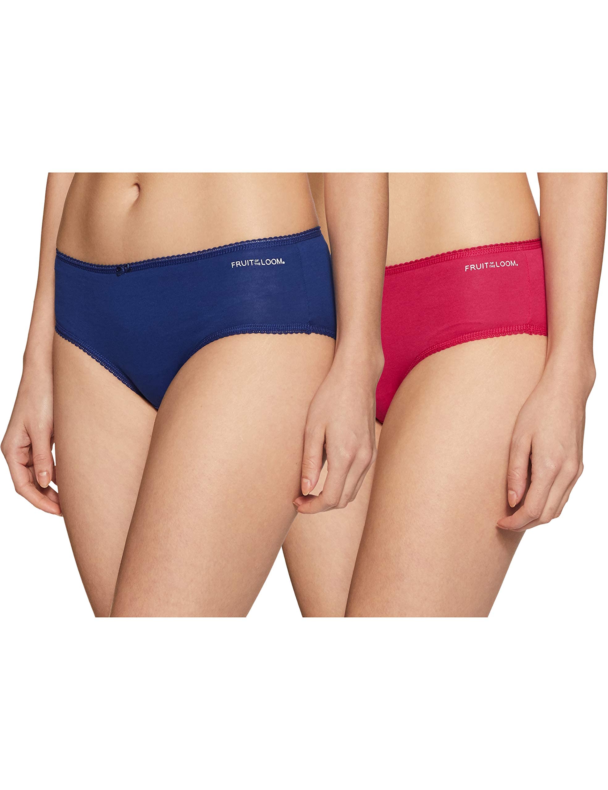 Fruit Of The Loom Women's Flex Solid Hipster (Pack of 2)