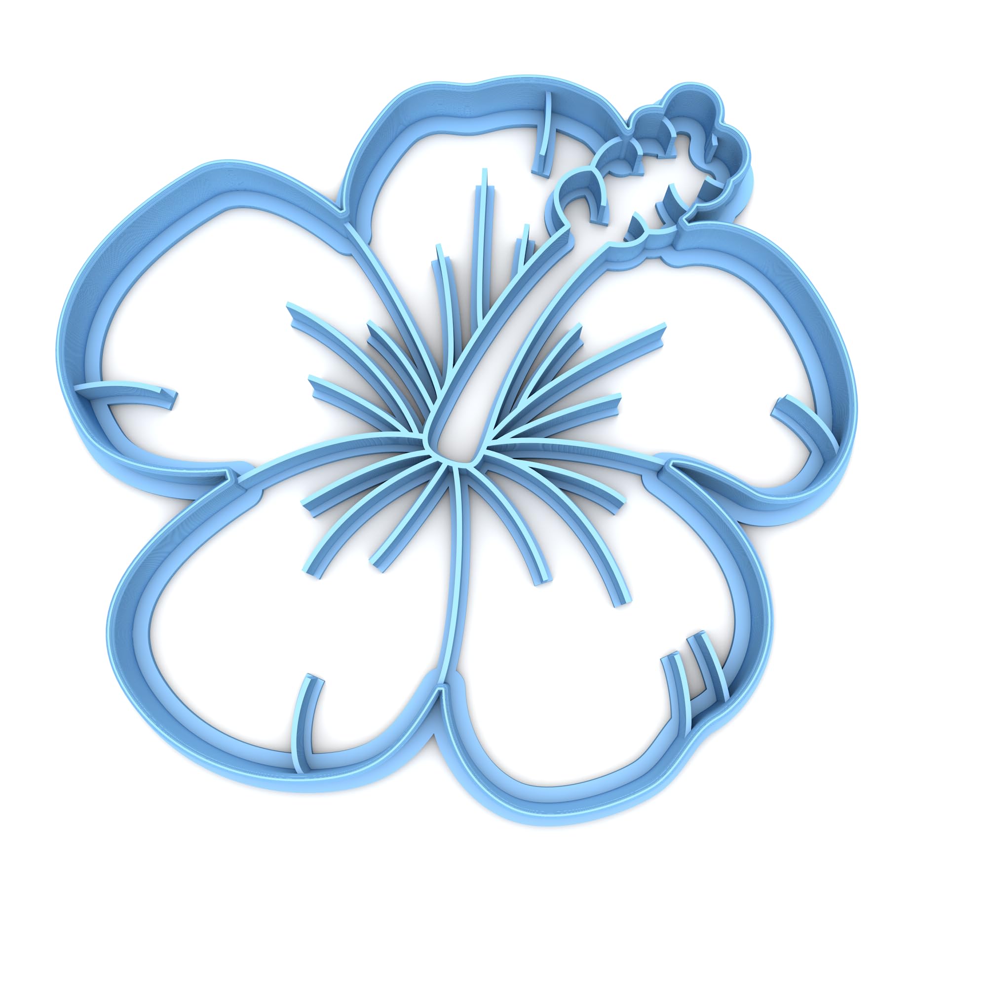 Sweet Prints Inc Hibiscus Cookie Cutter - Dishwasher Safe