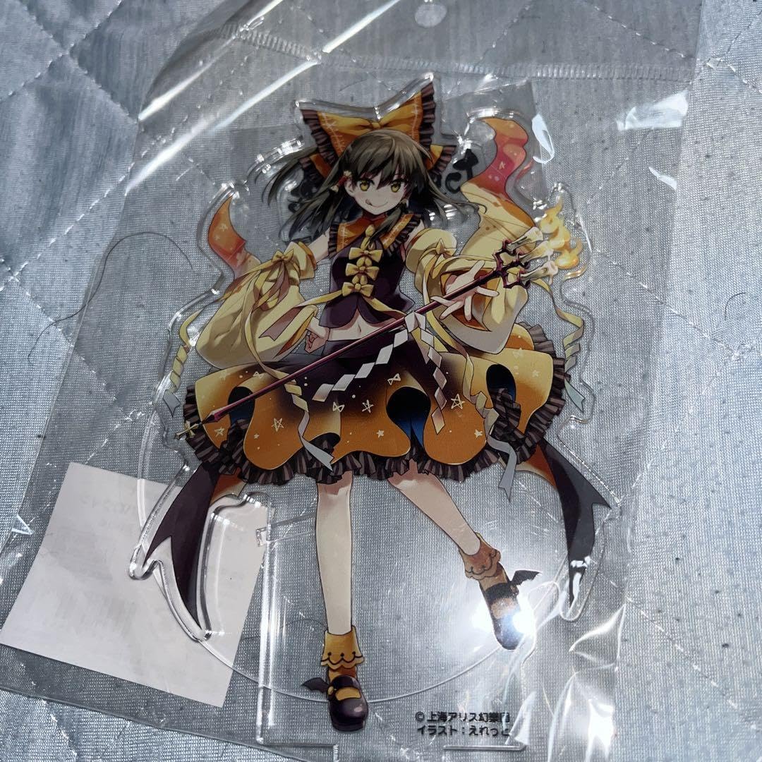 Amazon.co.jp: 東方 アクリルフィギュア ハロウィン 博麗霊夢 えれっと