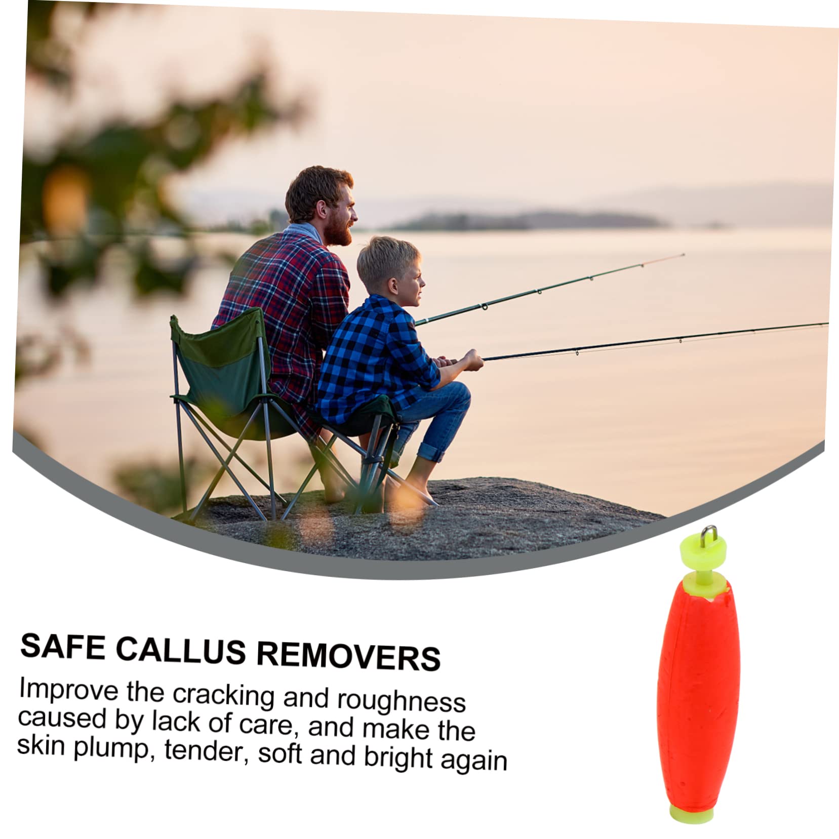 INOOMP 5 Set Di Piombini Galleggianti Per Carpe Con Code Brillanti E Alta Densità Per Una Facile Identificazione E Una Pesca Efficiente 10 Pezzi * 5