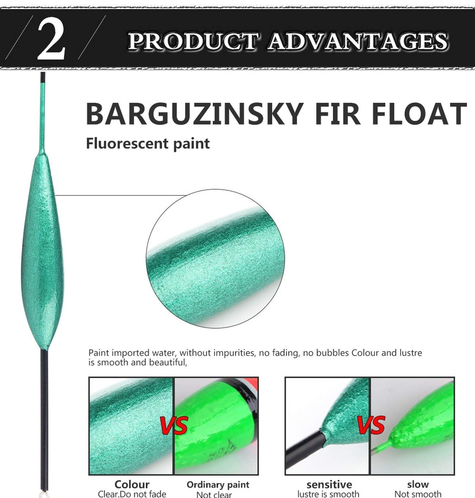 Cikonielf flotteurs en bois de balsa Flotteur de pêche haute sensibilité longs flotteurs Cikonielf flotteurs en bois de balsa Flotteur de pêche haute sensibilité longs flotteurs