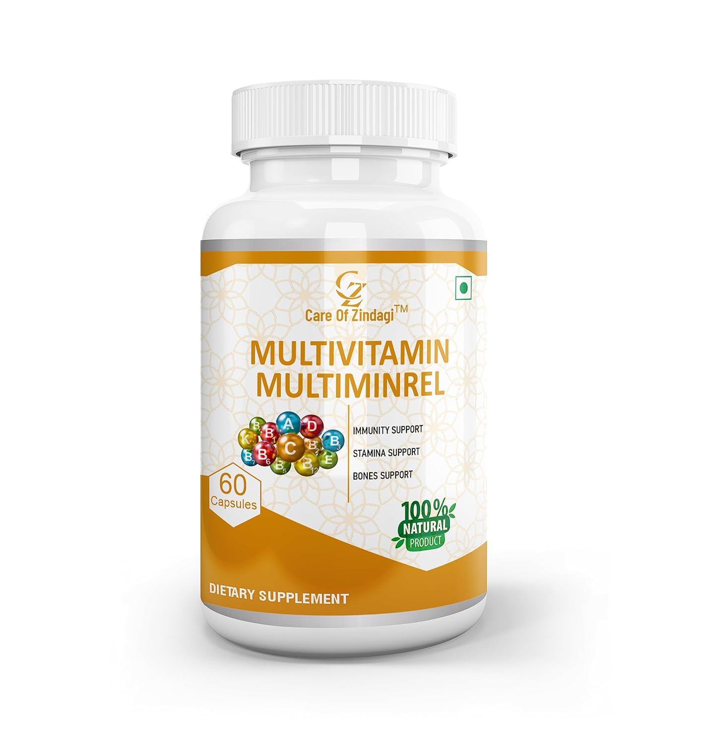 Care Of Zindagi Multivitamins Multiminerals Capsules For Bones