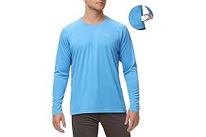 Men's Quick Dry Swim Shirt: Stay Protected and Stylish at the Beach