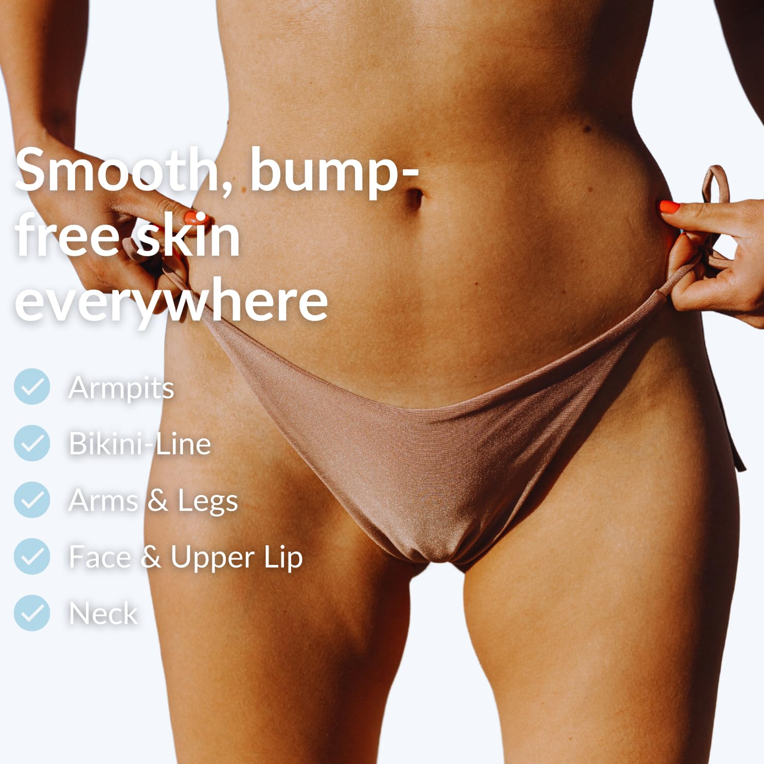 Ingrown Hair Treatment Roll-On for Waxing and Shaving | Razor Burn and Razor Bumps Treatment for Women and Men | Ingrown Hair Serum and Dark Spot Remover for Private Area | Get The Bump Outta Here!