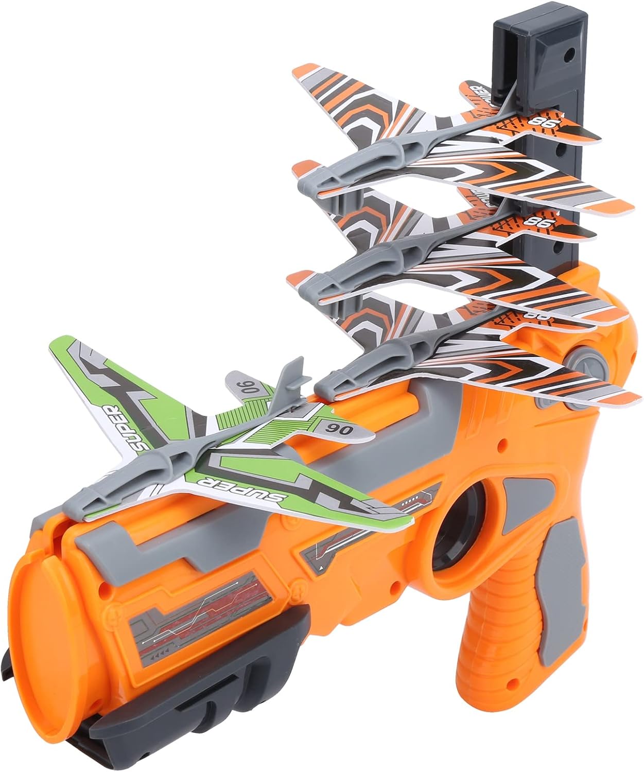 Semme Outdoor Foam Battle Plane Toy for Kids Lightweight Easy to Use Birthday Gift (Yellow) (Yellow)