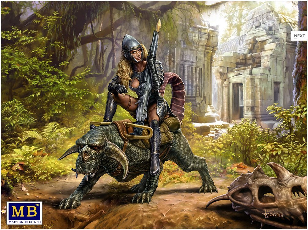 WORLD OF FANTASY KIT №2 1/24 MASTER BOX 24008 NEW MODEL 2016