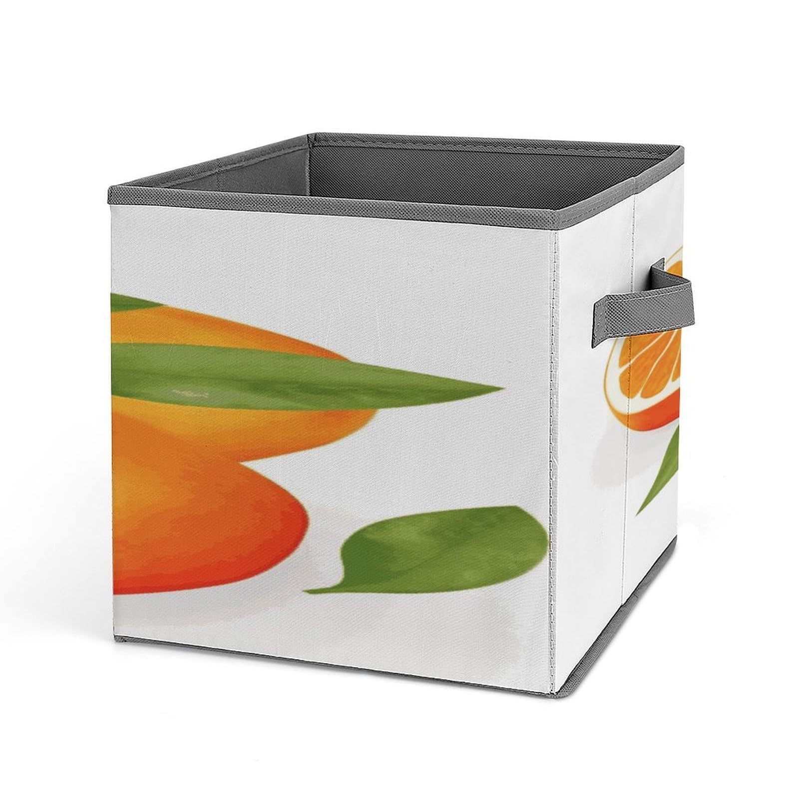 Fekiloot Style Orange Citrus Storage Bins Storage Baskets