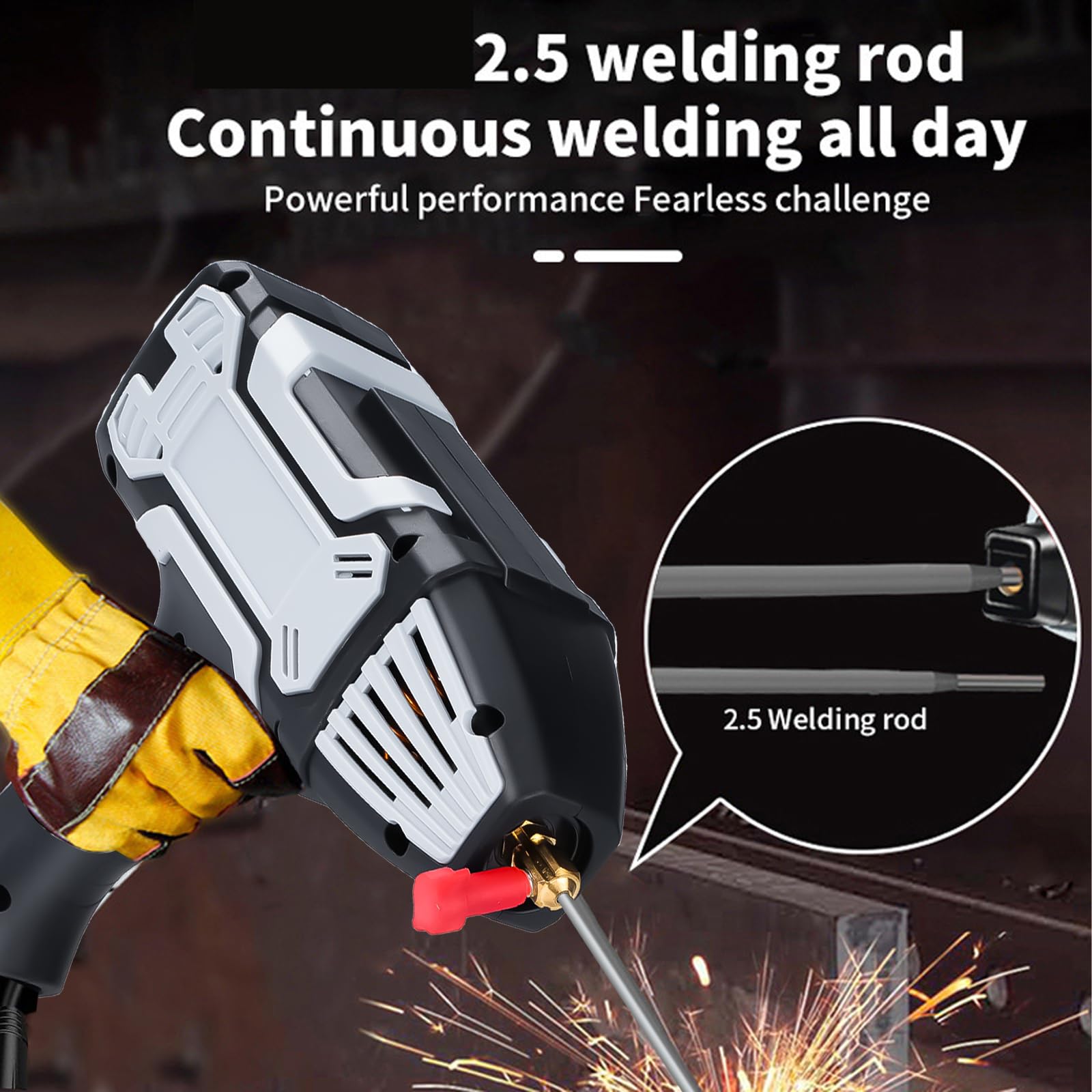 Poste à Souder Portatif à l'arc 220 V 200 A avec Onduleur IGBT, Machine à Souder à l'électrode
