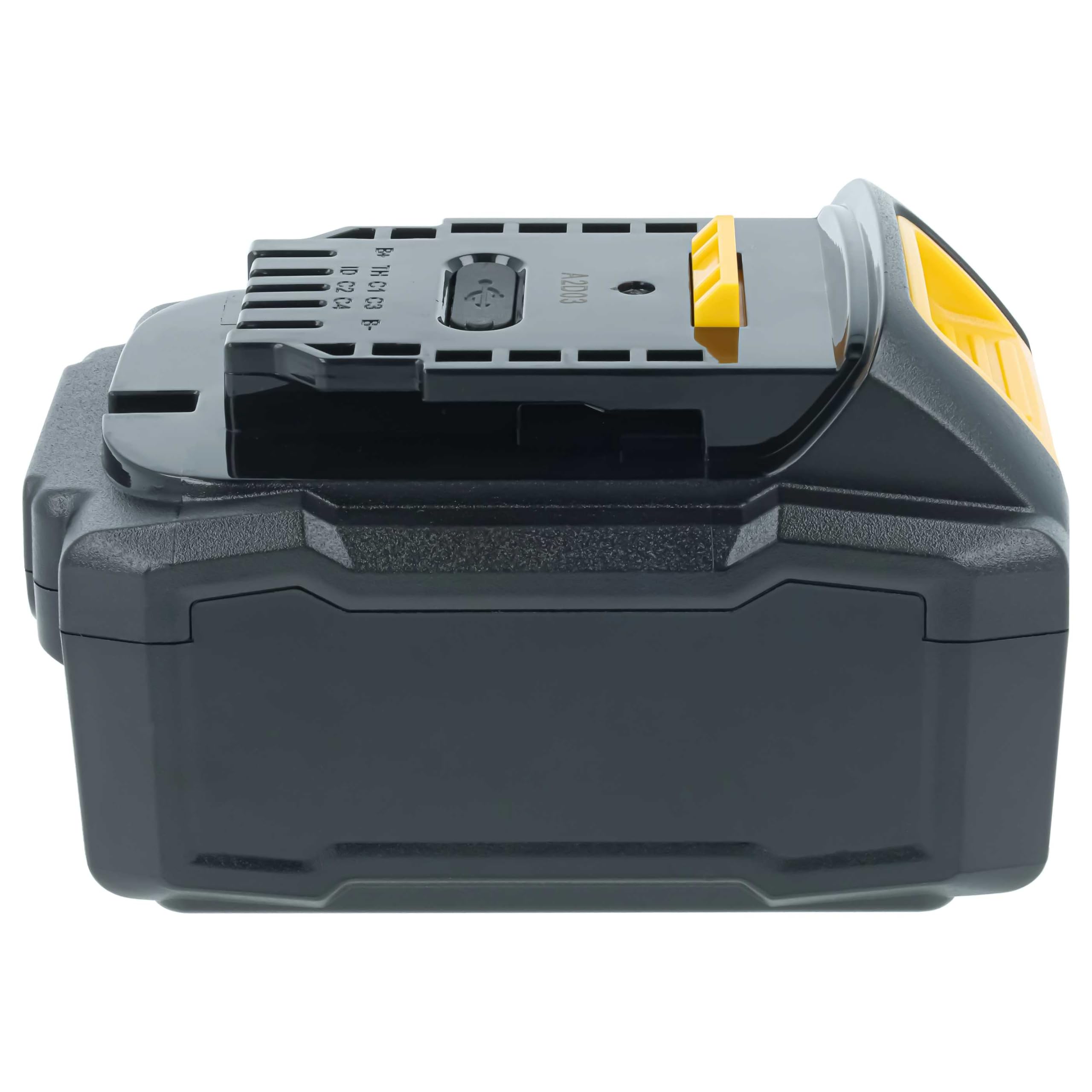 vhbw Akumulator kompatybilny z Dewalt DCL060, DCM561, DCL079, DCL079R1, DCL043, DCL050, DCL079-XJ, DCL079B narzędzie (5000 mAh, litowo-jonowy, 18 V)