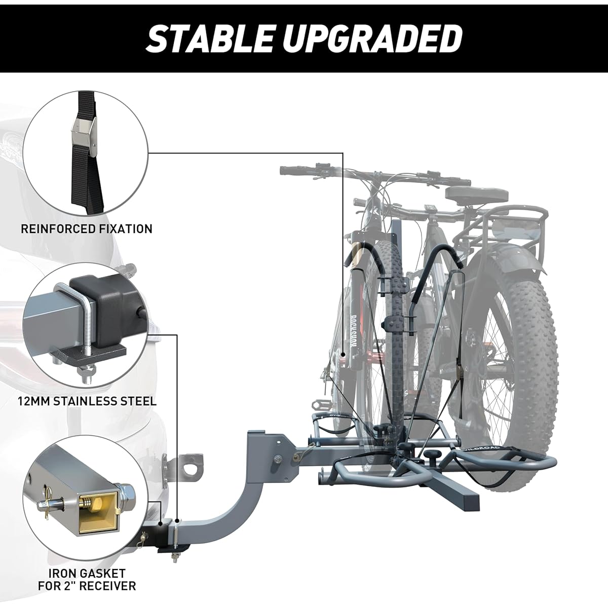 Travel Trailer Hitch Bike Rack With Towing Suv Bike Rack Bike Rack