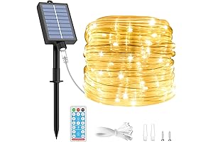 ICRGB Solar Rope Lights: Transform Outdoor Spaces with Captivating Illumination