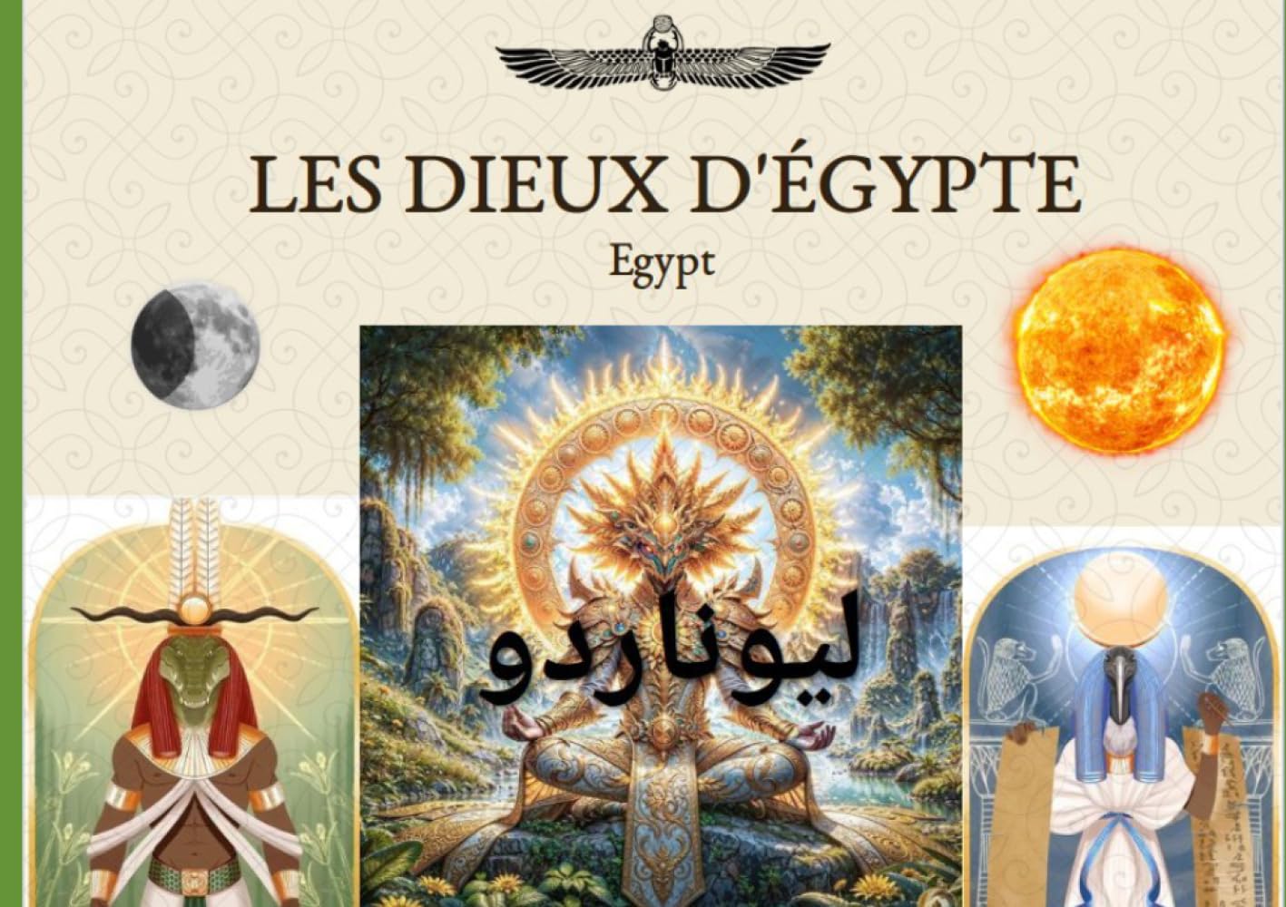 LES DIEUX D'ÉGYPTE: Liste et description des 50 divinités égyptiennes les plus célèbres.