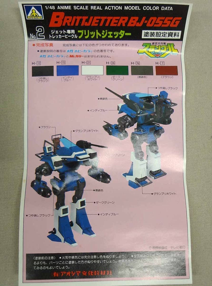 Amazon.co.jp: アオシマ 1/48 ブリットジェッター 未組立