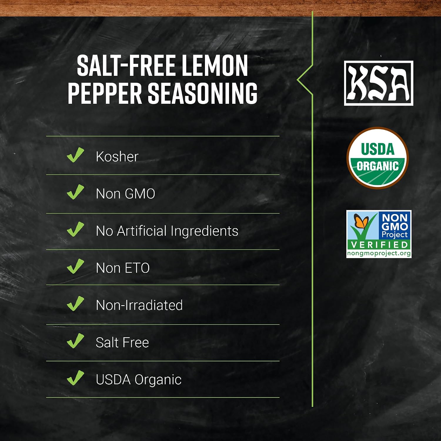 Frontier, Salt Free Organic Seasoning Lemon Pepper, 2.5 Oz image 4