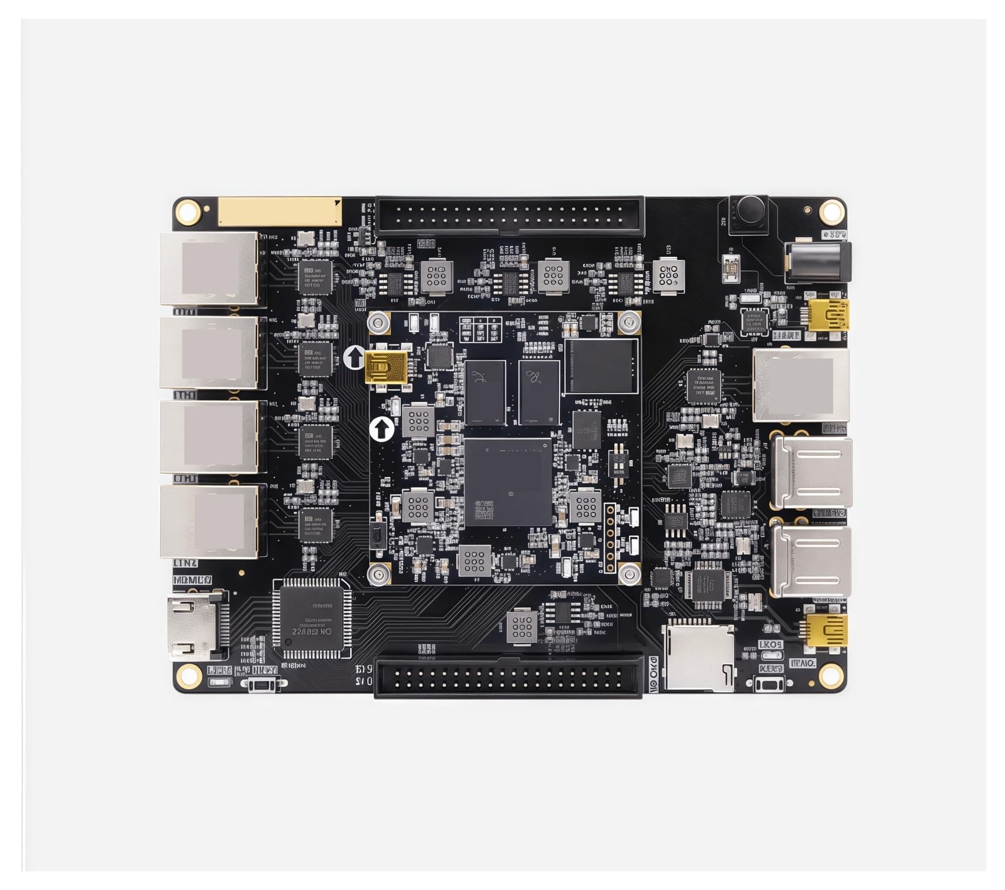Placa de Desarrollo FPGA multipuerto ZYNQ7020 7000 XC7Z020 AX7021B(AX7021 AN706)