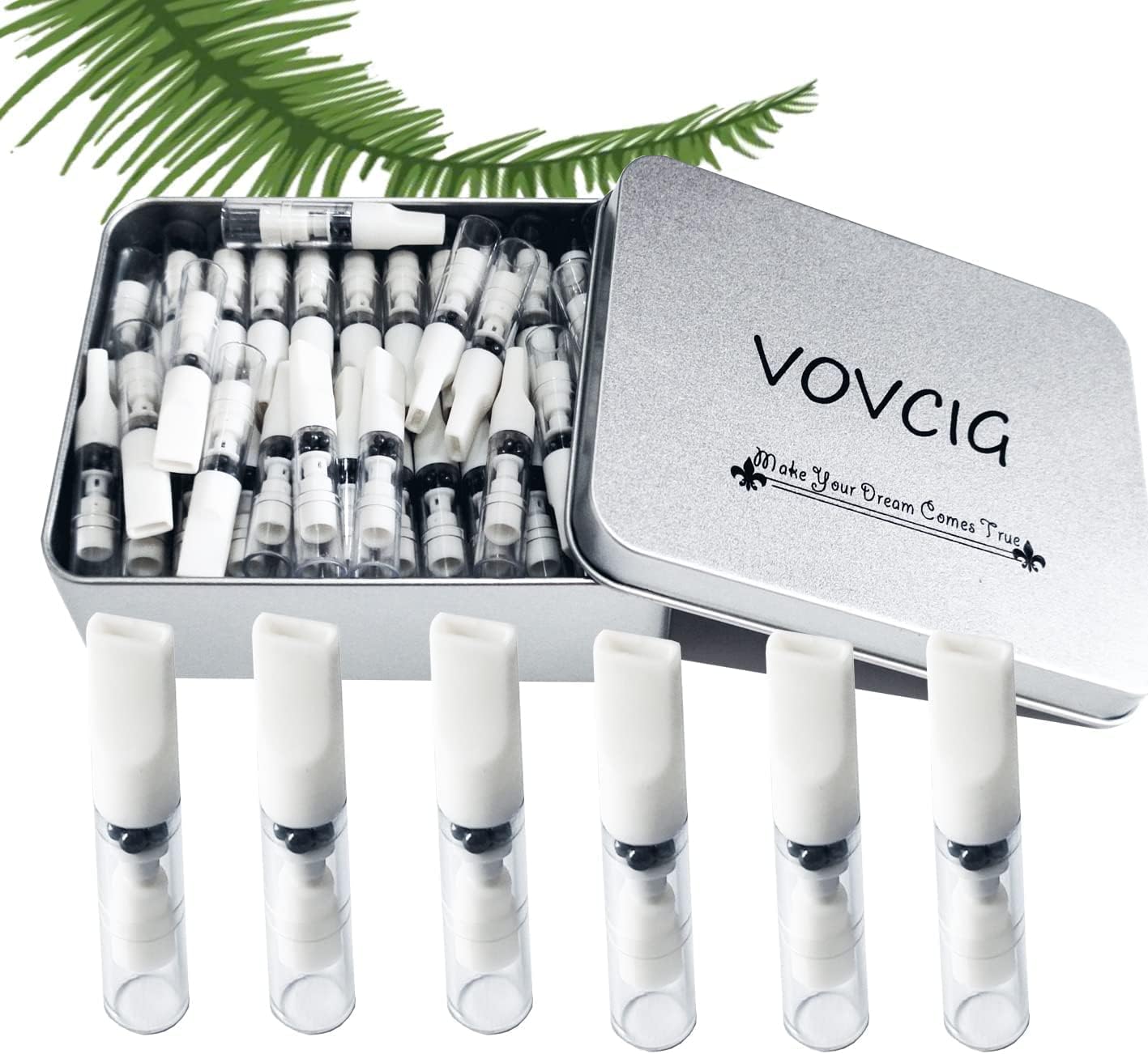 VOVCIG Cigarette Filters,Upgrade and Lengthen Disposable