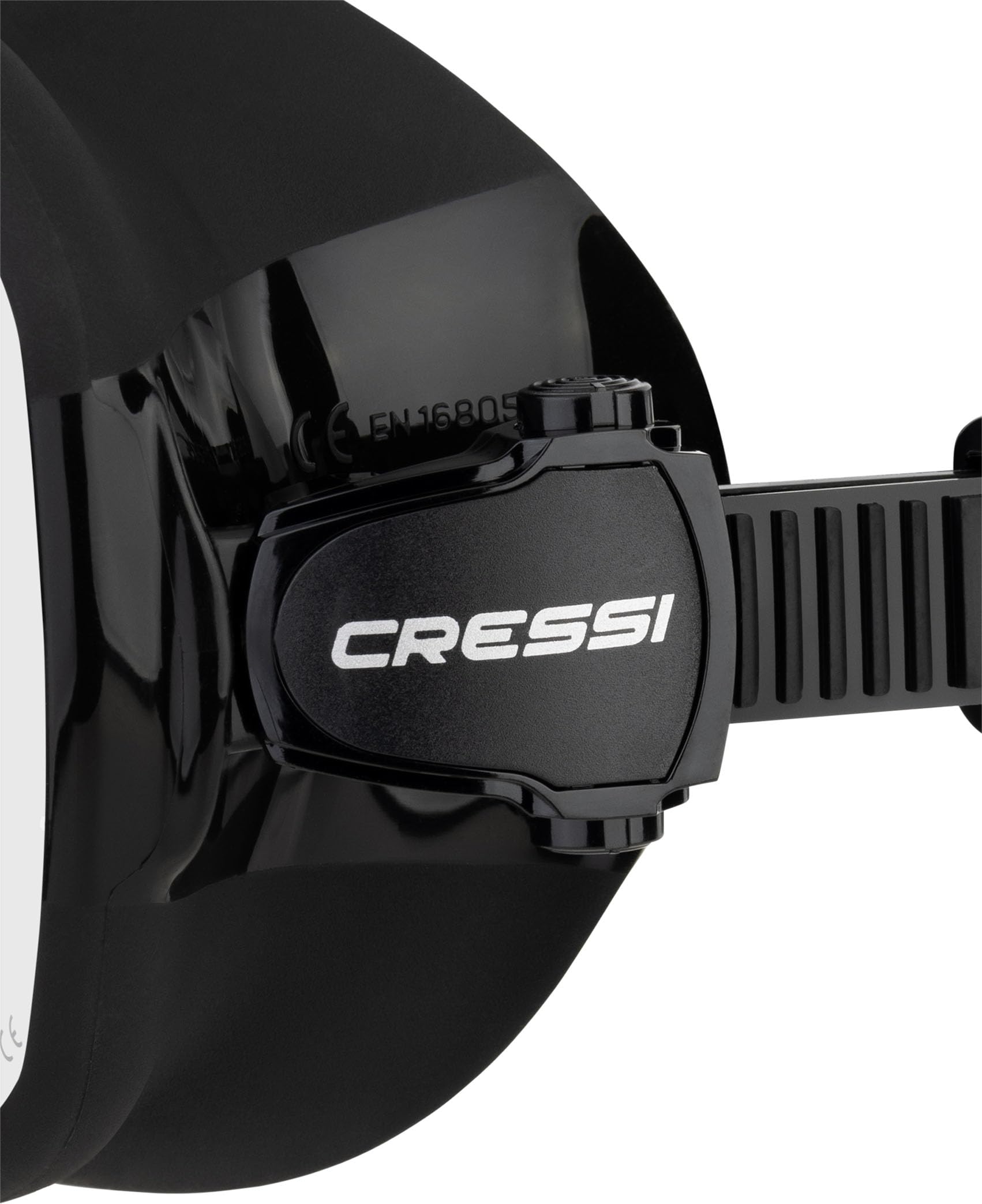 Cressi Masque de plongée sans cadre pour adulte - Lentille mono large - Faible volume interne - Silicone souple pur - Z2S : conçu en Italie par Cressi