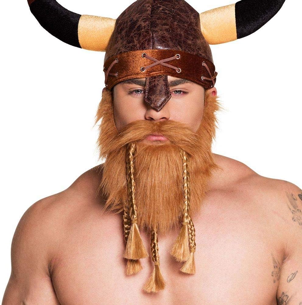 Boland - Bart, selbstklebend, Polyester, Accessoire, Make Up, Schnurrbart, Karneval, Kostüm, Mottoparty